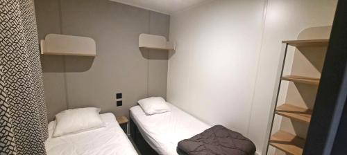 location mobil home Agora chambre double lits