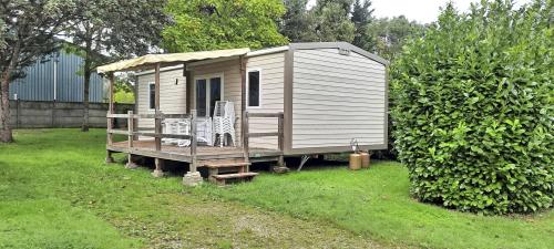 location mobil home Agora exterieur trois quart